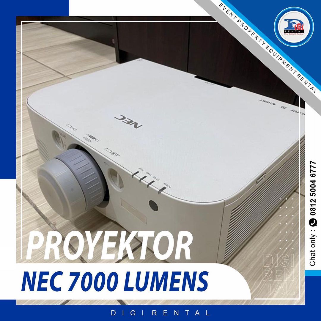 Foto PROJECTOR NEC TELE 7200 LUMENS OUTDOOR