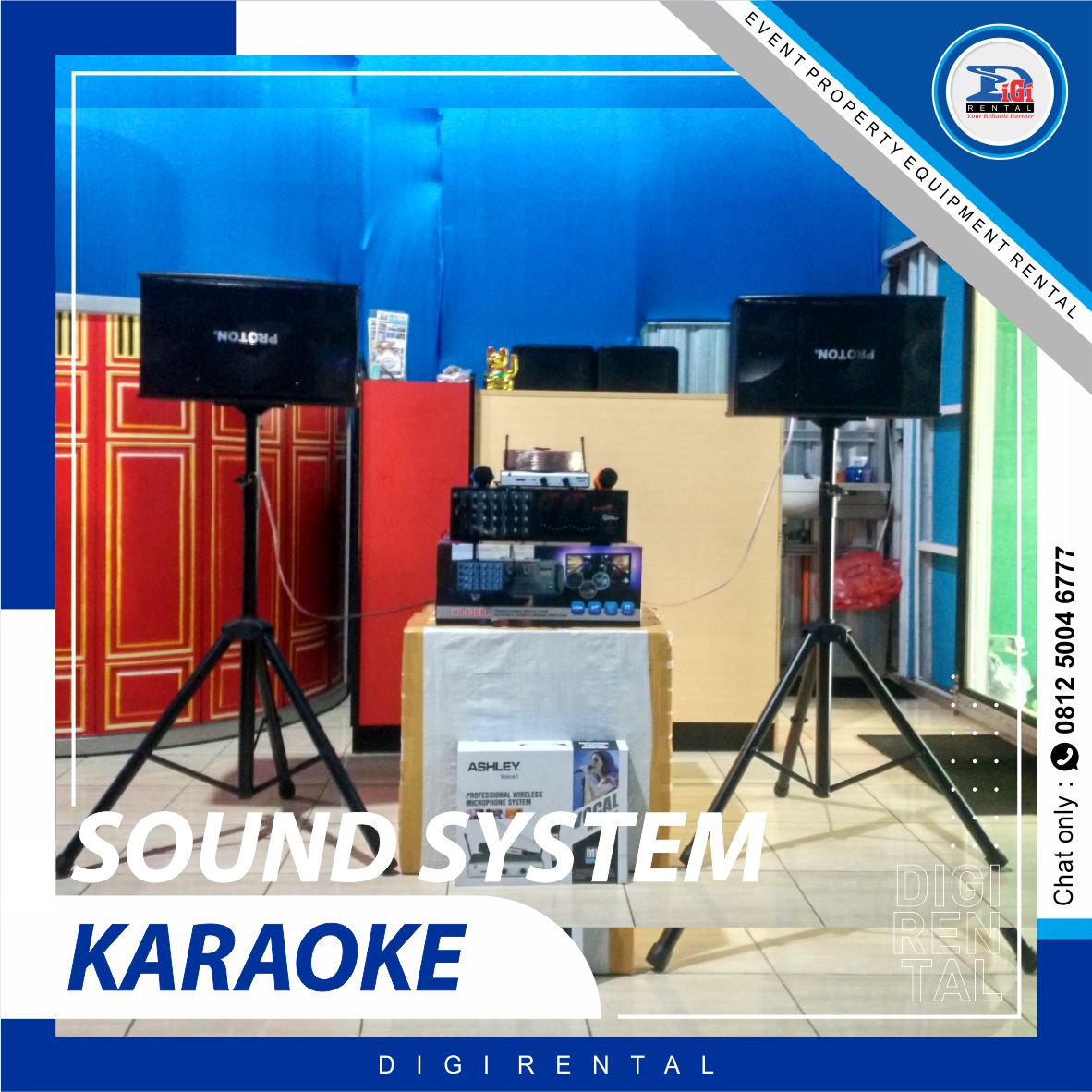 Foto Tiang Speaker ke Sub