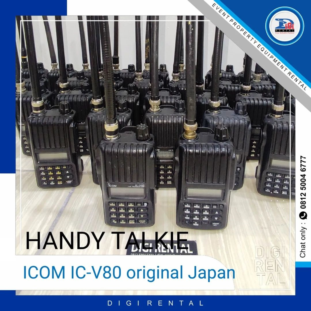 Foto HT Icom + Charger