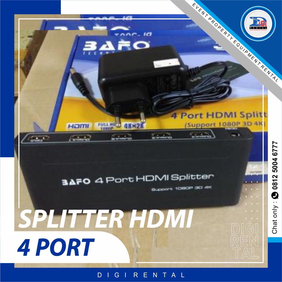 Foto Splitter HDMI 4 CH