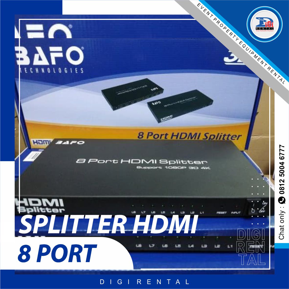 Foto Splitter HDMI 8 CH