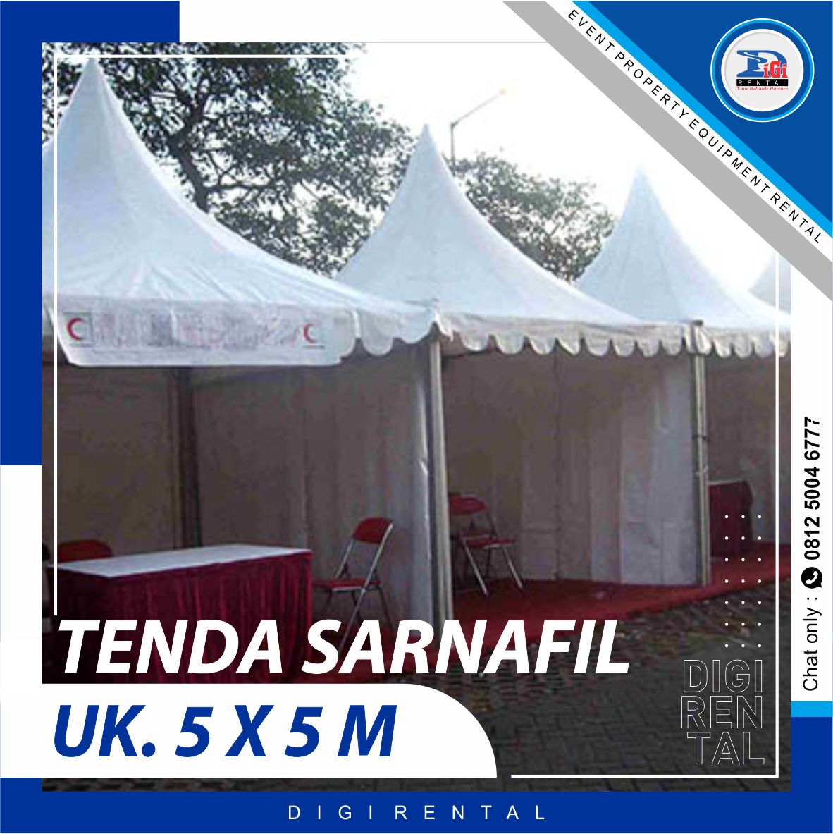Foto Tenda Sarnavil 5x5